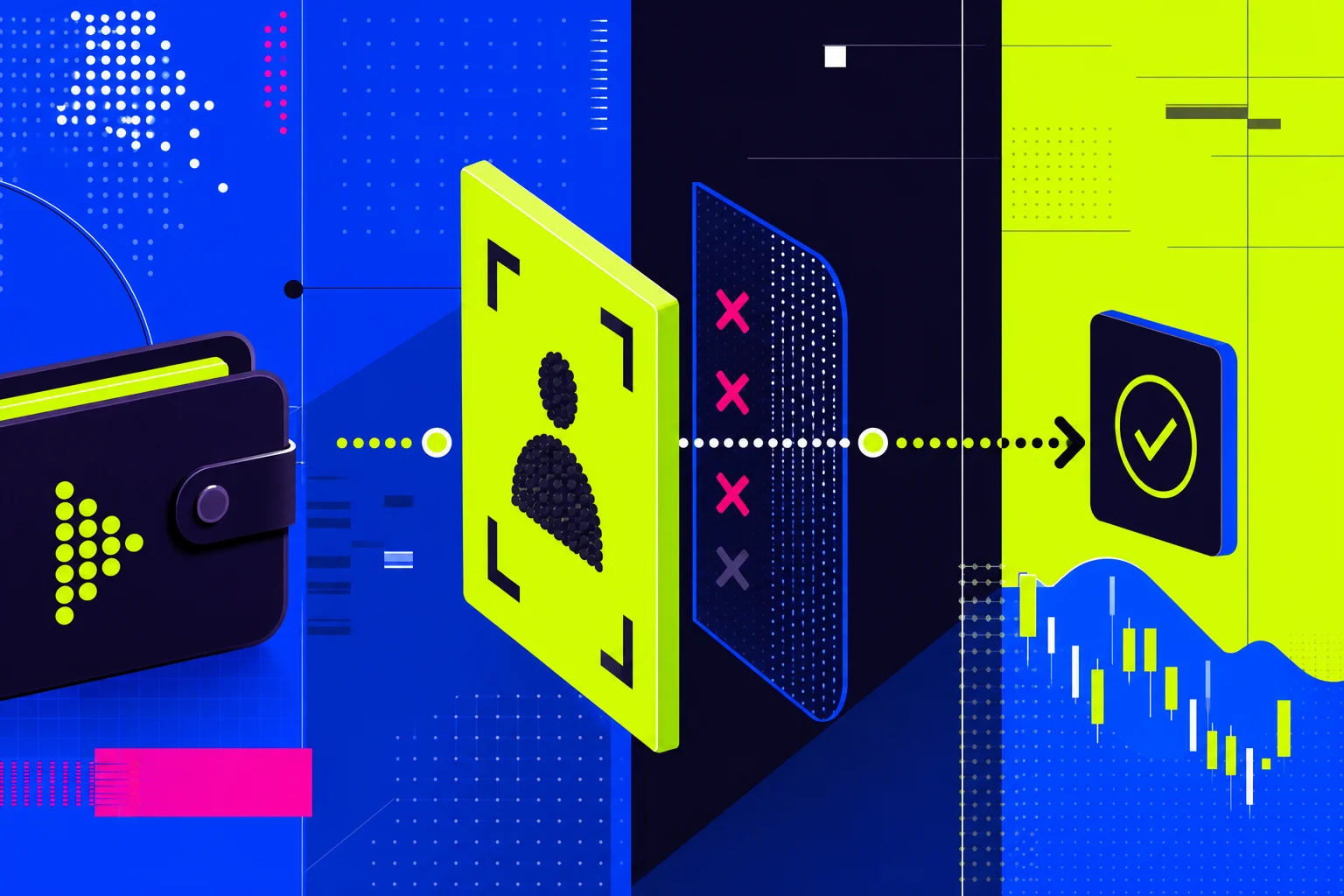 Crypto sportsbook verification flow with privacy and risk signals